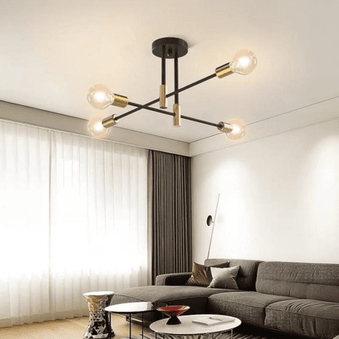 Lustre Luminária de Teto - Aurora LED - Celine Home & Decor